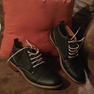 Men Blk boot shoe